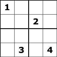 Sudoku Grille De Sudoku Pour Enfant Et Junior De Niveau Tres Facile